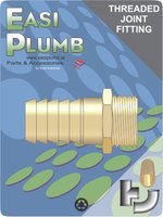 Easi Plumb 3/4" M.I. x 20mm Brass Hose Connector