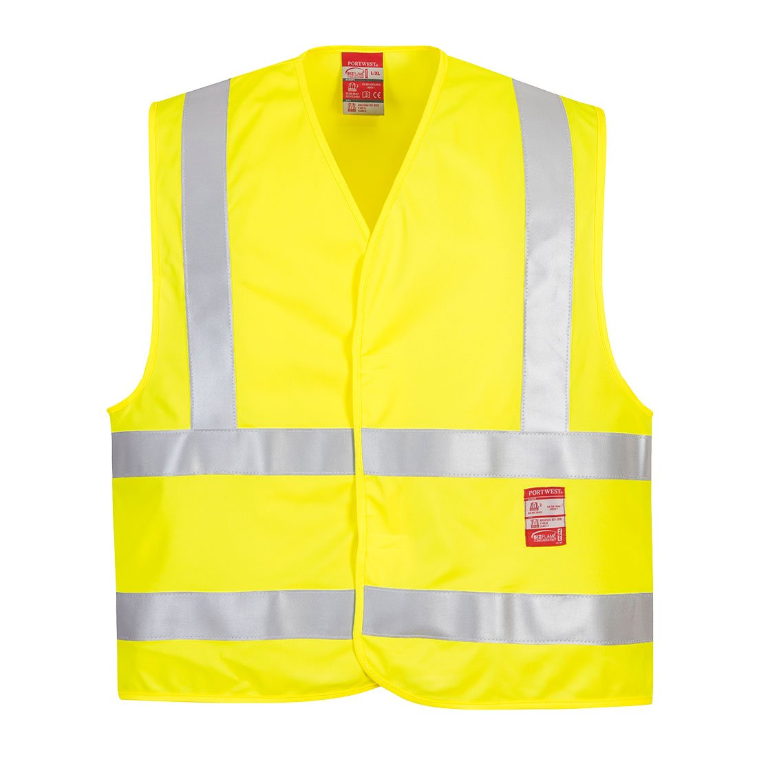 PORTWEST HI-VIS FR TREATED VEST