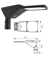 MAGNA LED  STREETLIGHT IP66