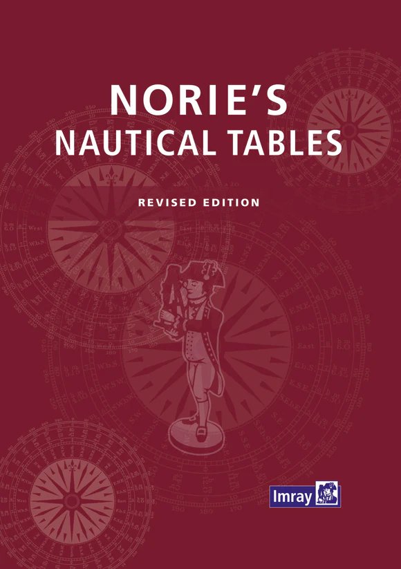 ノリー航海表「Norie's Nautical Tables」A. Glance ノリー航海表「Norie's Nautical Tables」A. Glance