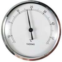 Small Thermometer
White Faced
Chrome Bezel