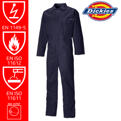 Dickies FR Boilersuit Navy