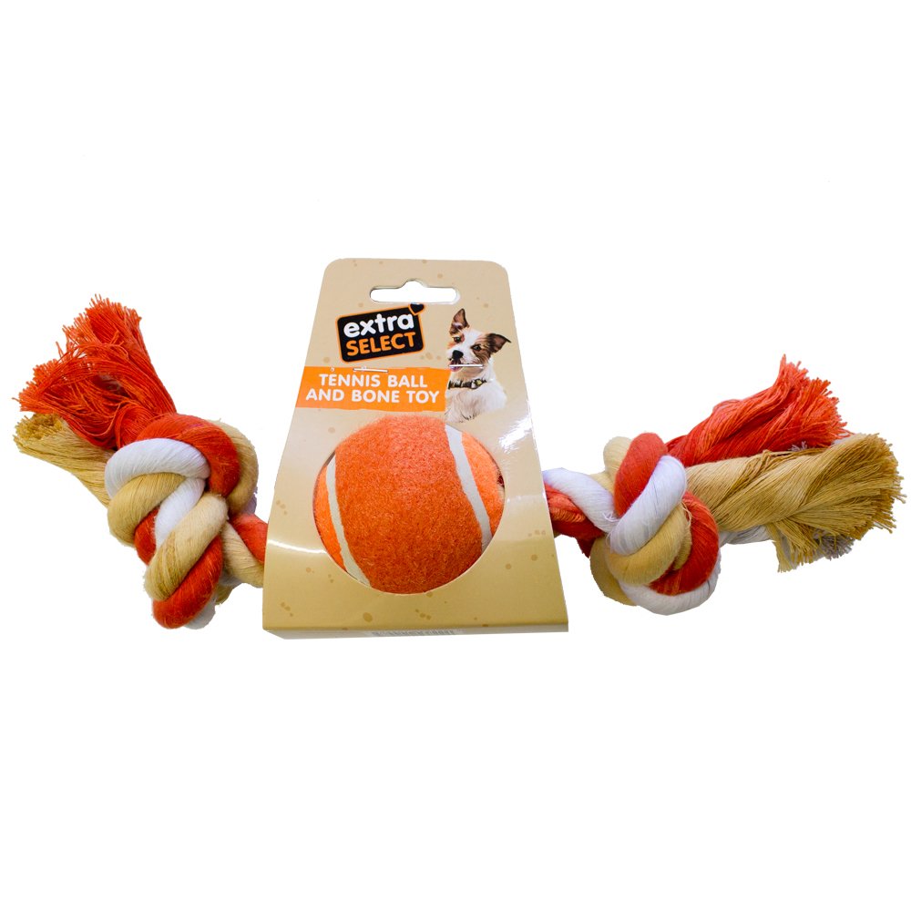 Extra Select Tennis Ball and Bone 1x3