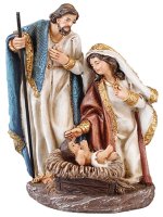 Nativity Set/Resin/Holy Family - 5 inch   (89692)