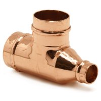 22mm x 15mm x 22mm YP26 / TP26 TEE REDUCER END