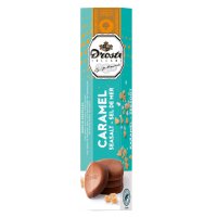 Droste milk chocolate caramel and seasalt pastilles in tube  - 12x80g