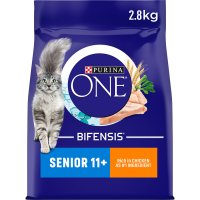 Purina One Cat Senior 11+ Chicken & Wholegrains 2.8kg x 1