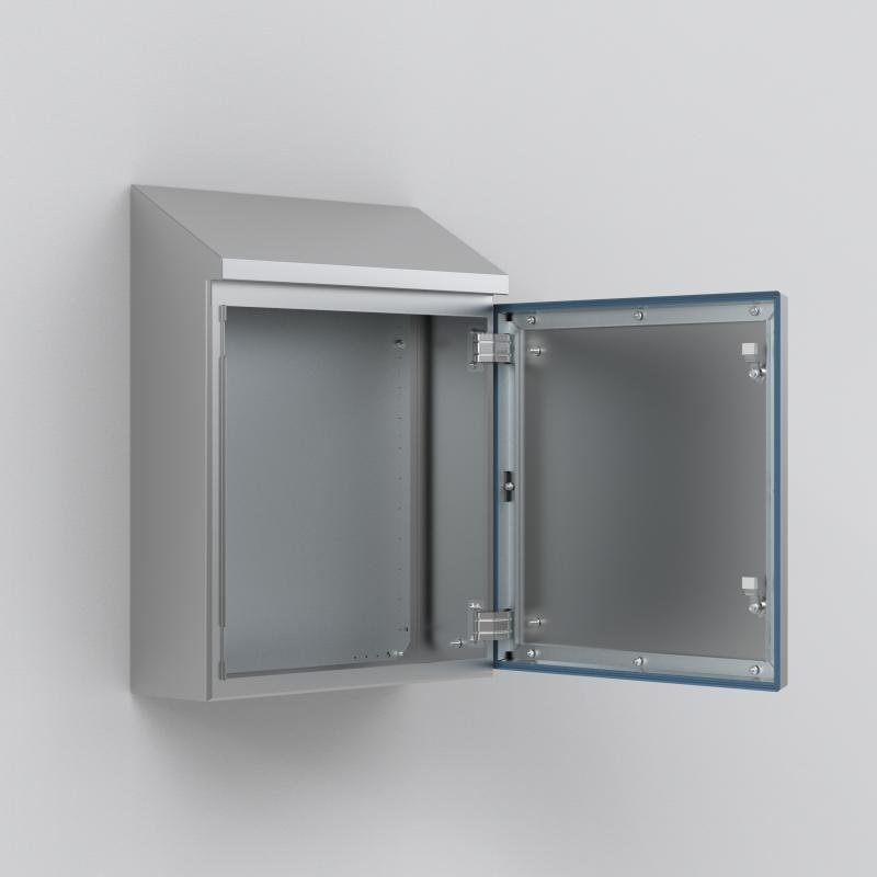 HDW0558121 nVent Hoffman Wall mounted HD, 552x810x210, 1-door, with MP, stainless 304, IP66, IP69K