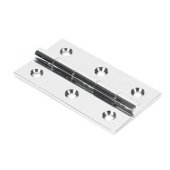 49927 - Polished Chrome 2.5 Inch Butt Hinge (Pair)