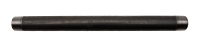 3/4"  x 12" Nipple, Black Pipe