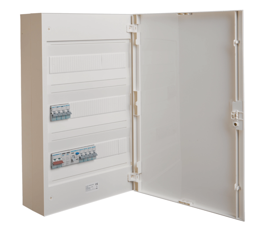 Hager Vega Enhanced 3 Row SPD Consumer Unit VBE98101PSPD