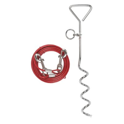 Tie-Out Tether & Stake &ndash; 6M