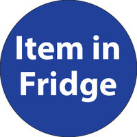 CIRCULAR LABEL ITEM IN FRIDGE (ROLL 1000)