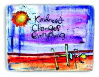 Artmetal Plaque/Kindness Changes...   (46225)