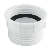 McAlpine 1 1/2" European to UK Waste Outlet Adaptor T12A-F
