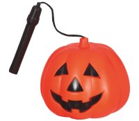 Pumpkin Lantern with Light 10cm