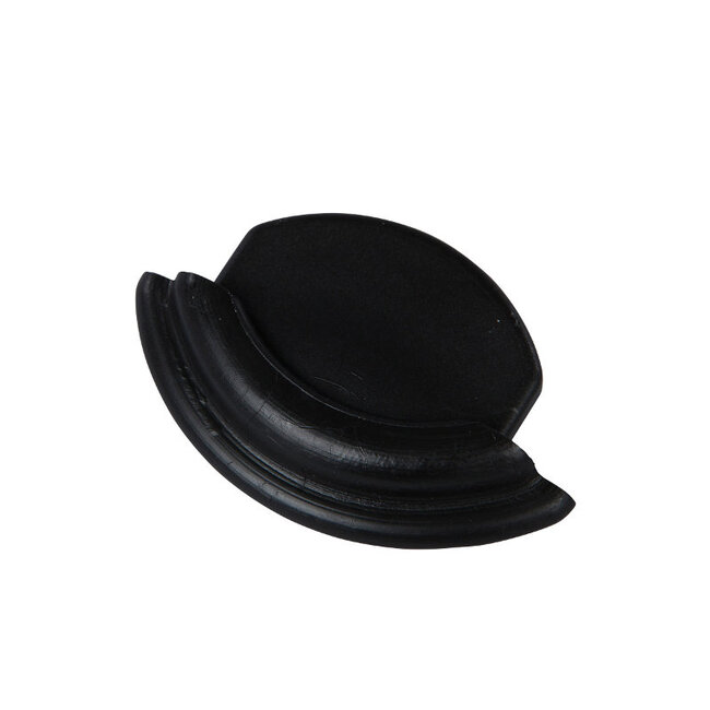 Wall Rail End Cap, Black (x1) Klipspringer