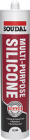 Soudal Multi Purpose Silicone Clear 270ml