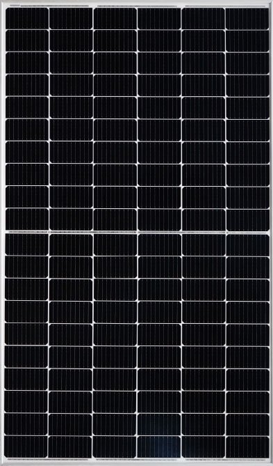 445W Solar PV Panel Full Black Bifacial PVP445W-BB-BI