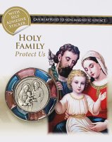 Car Plaque-Holy Family/Singly Carded   (72134)