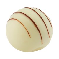 Pralibel - Liv - white Marc de Champagne flavoured dark ganache 14.4g x 1kg
