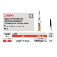 Edenta Surgical Cutters - Pulp Chamber Expansion Bur Pack of 3 - DMI Ireland's Leading Dental Supplier - Next Day Delivery