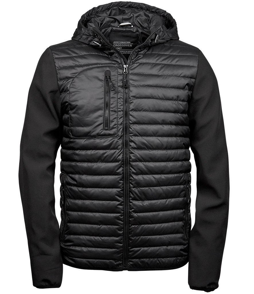 TEE JAYS HOODED CROSSOVER JACKET