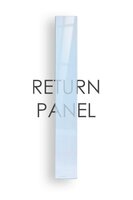 Urbana Glass Return Panel 912 x 80mm (Safety Glass)