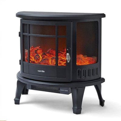 Warmlite Log Effect Electric Stove - 1800W | WL46017