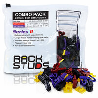 Rackstuds Red & Purple Combo Bag 40 Pack