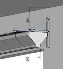 Luchtgordijn SCM module set horizontale ophanging