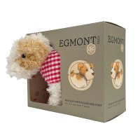 Egmont Toys Mini Eliot Dog with leash and coat in display box