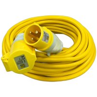 Semloh Electrics Yellow 14m 2.5mm 110V Site Lead