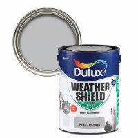 Weathershield Bitter Chocolate Colour Swatch & 5L Paint Bucket