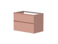 MONTA 800MM WALL HUNG UNIT DUSTY PINK