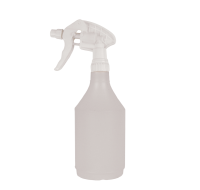 Spray Bottle & Head 750ml White/Clear  