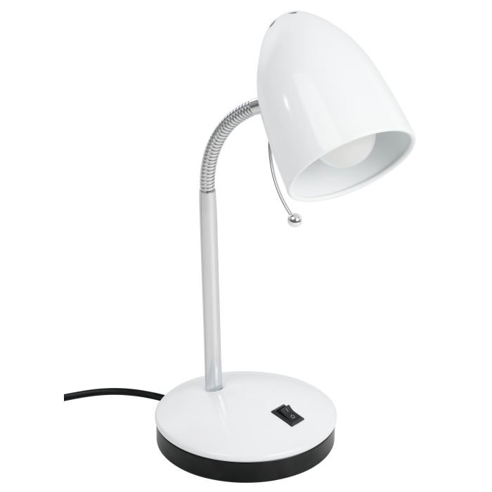 Eglo Lara USB Table Lamp White