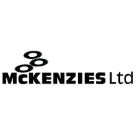 McKenzies Black Left Breast Logo (Heat Seal)