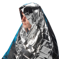 Foil Blanket, Emergency Silver Insulation Blanket, Each