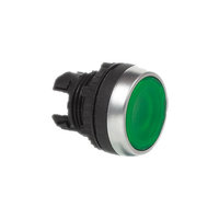 Illuminated Push Button Head, Green
