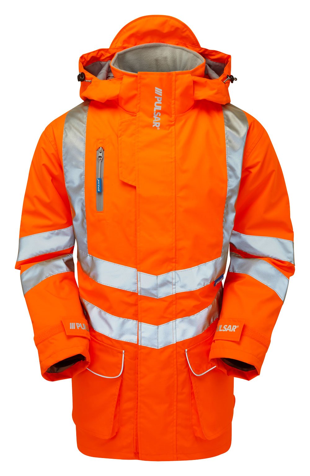 PULSAR&reg; Protect Mesh Lined Storm Coat Orange &ndash; Recycled Content