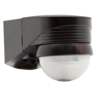 Luxomat 200-360Deg Outdoor PIR Black 91028