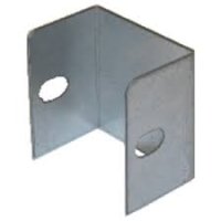 Excel 100X100 Galvanised Blank End E408