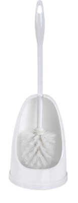 TOILET BRUSH SET SEMI ENCLOSED