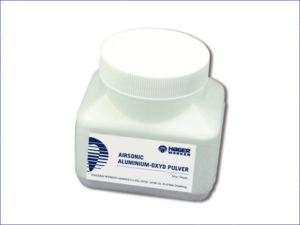 Hager Werken Airsonic Alu-Oxyd Aluminium Powder 500g - DMI Dental Consumables Ireland - Next Day Delivery