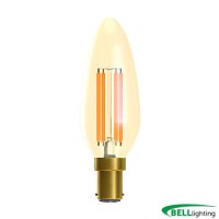 Bell BEL60808 | 4W SBC LED Vintage Candle Non Dimmable