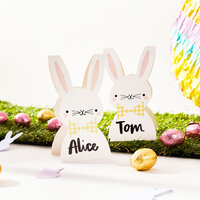 Easter Bunny Card Place Cards - Pack of 10