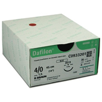SUTURES DAFILON C0932116 6/0 BOX OF 36