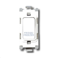 GRID  SWITCH MARKED FRIDGE FREEZER WHITE