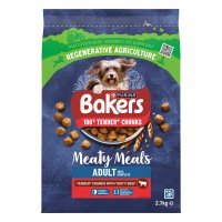 Bakers 12621510 Complete Dog Meaty Meals Beef 4x2.7kg